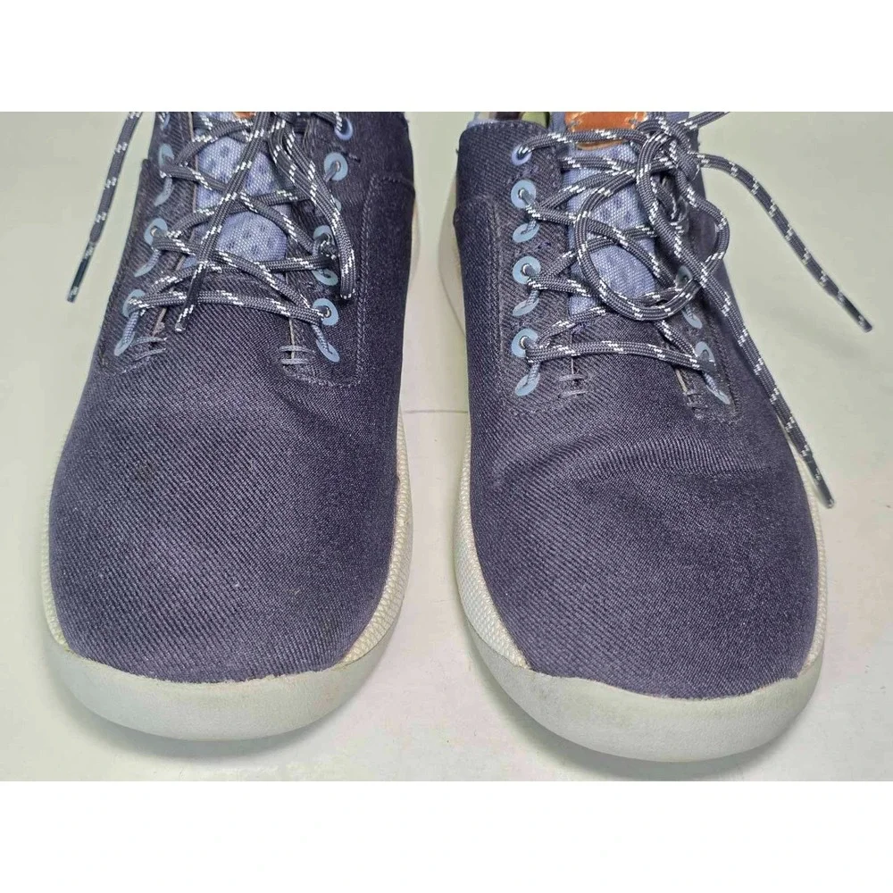 Olukai Nanea LI Mens Shoes Size 9.5 Navy Lace Up Low Top Walking Casual Sneakers
